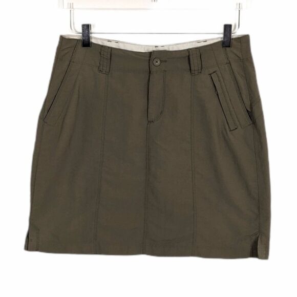 Royal Robbins Army Green Athletic Skirt Women's 6 - Picture 1 of 7